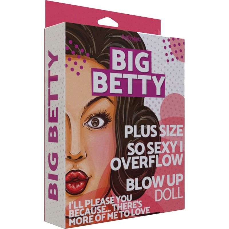 Affordable quality Big Betty Inflatable Doll  from Hott Products by Discreet Intimate Essentials with Discreet Delivery 