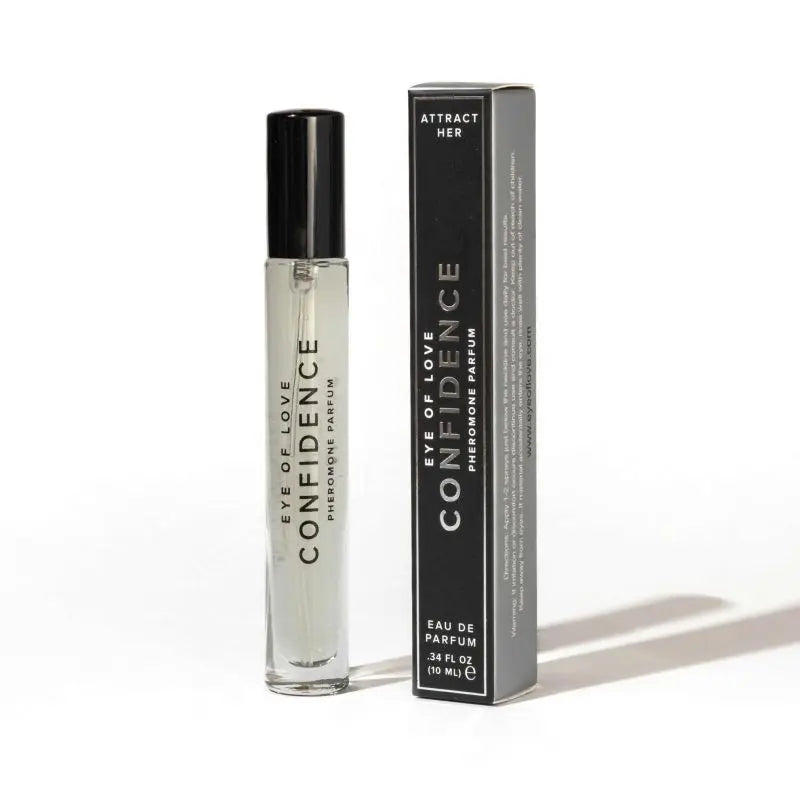 Affordable quality Pheromone Body Spray Confidence Attract Her 10ml  from Eye Of Love by Discreet Intimate Essentials with Discreet Delivery 