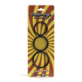 Stacker Rings 3 Pc Set packaging featuring three black rings, suitable for intimacy and pleasure.
