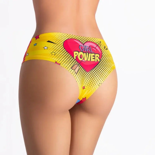 Comics Strong Girl Slip Mememe Lingerie Discreet Intimate Essentials.