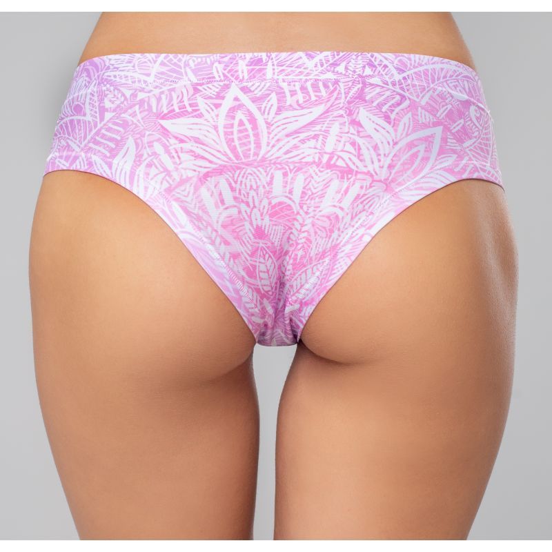Mandala Origin Thong showcasing a comfortable fit, designed for maximum comfort in comfortable thong lingerie.