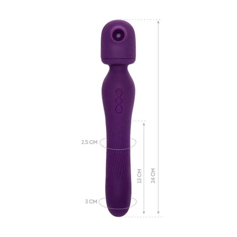 JOS Kisom 2 In 1 Wand Stimulator JOS Discreet Intimate Essentials.