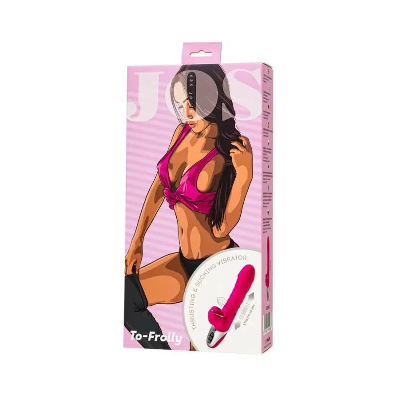 JOS To-Frolly Thrusting and Sucking Vibrator JOS Discreet Intimate Essentials.
