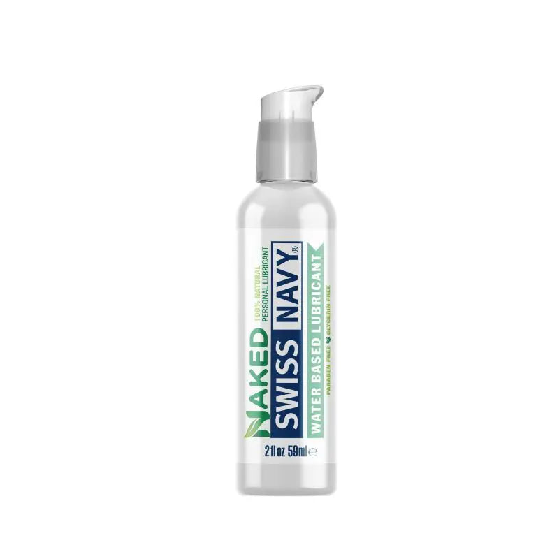 Swiss Navy All Natural Water Based Glide 2oz/59ml Swiss Navy Discreet Intimate Essentials.