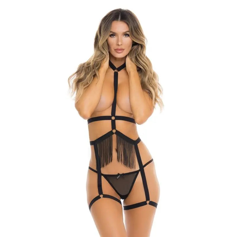 Rassel Tassel 3 Pc Set Rene Rofe Sexy Discreet Intimate Essentials.