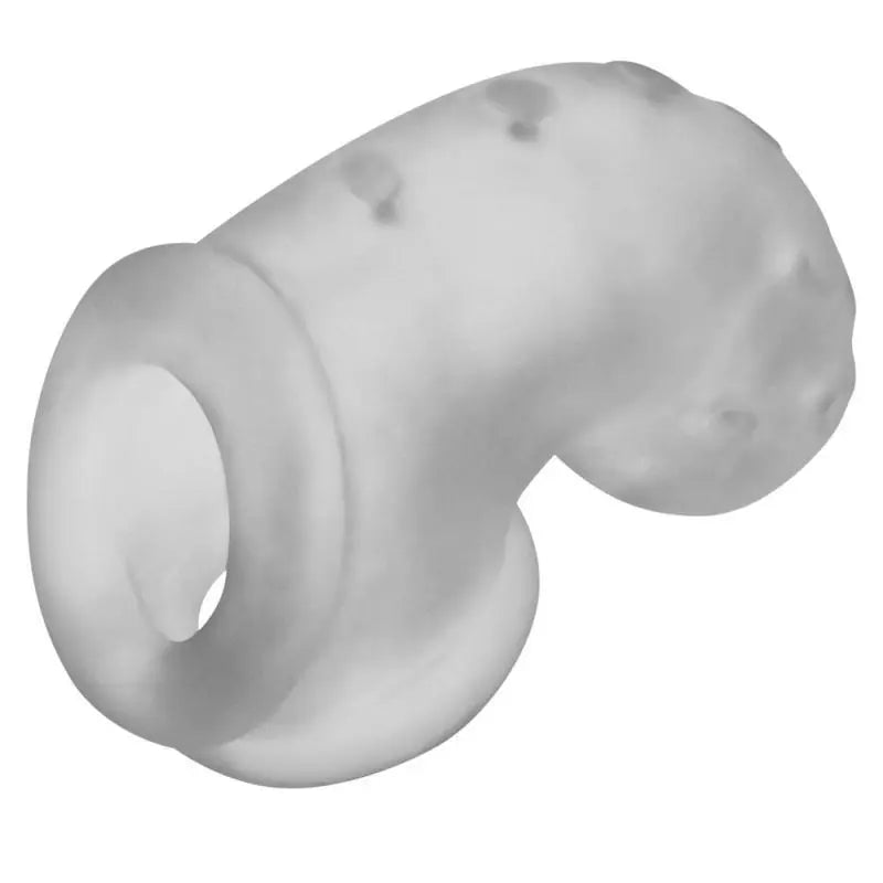 Airlock Air-Lite Vented Chastity Clear Ice OxBalls Discreet Intimate Essentials.