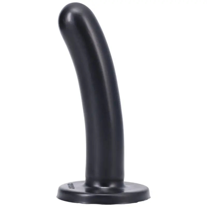 Silk Dildo Medium Onyx Tantus Discreet Intimate Essentials.