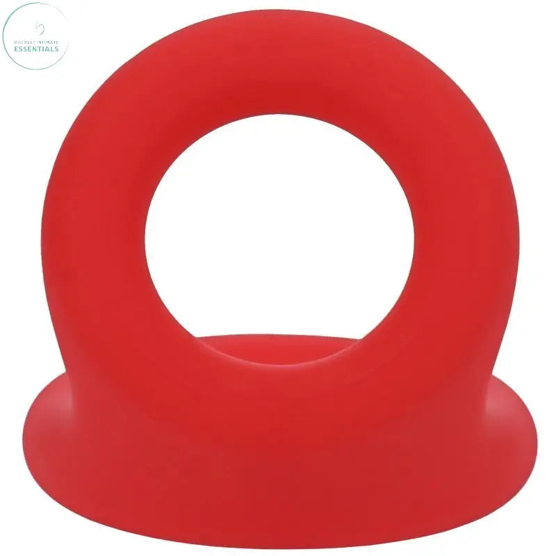 Affordable quality Uplift Silicone Cock Ring Crimson  from Tantus by Discreet Intimate Essentials with Discreet Delivery 