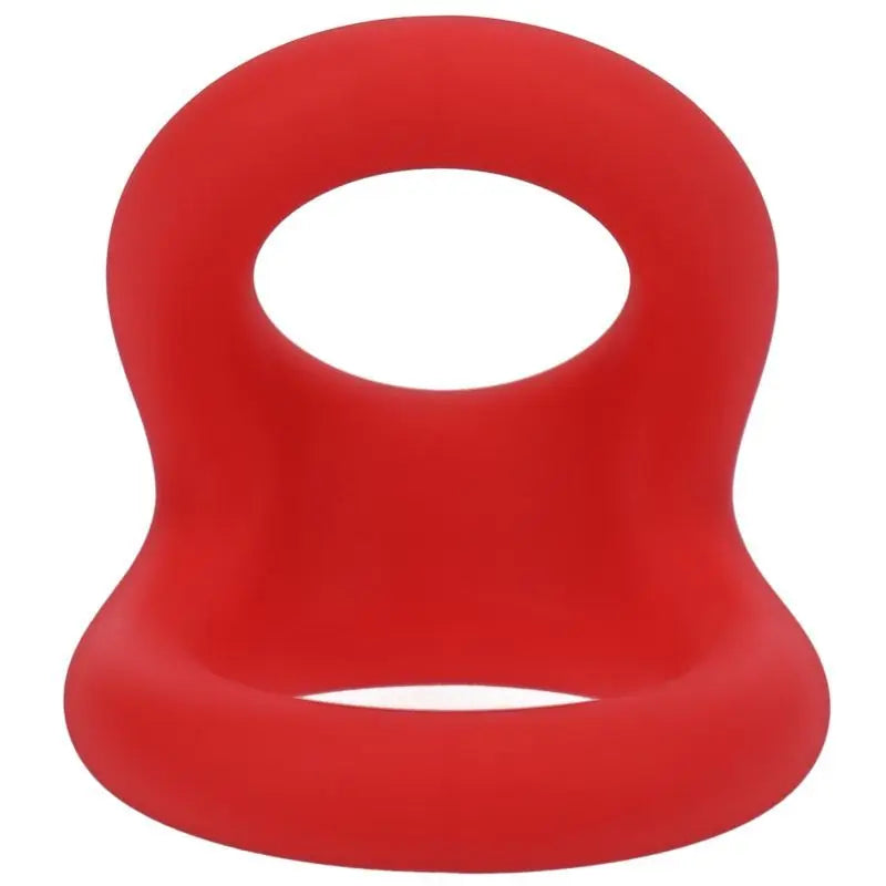 Uplift Silicone Cock Ring Crimson Tantus Discreet Intimate Essentials.
