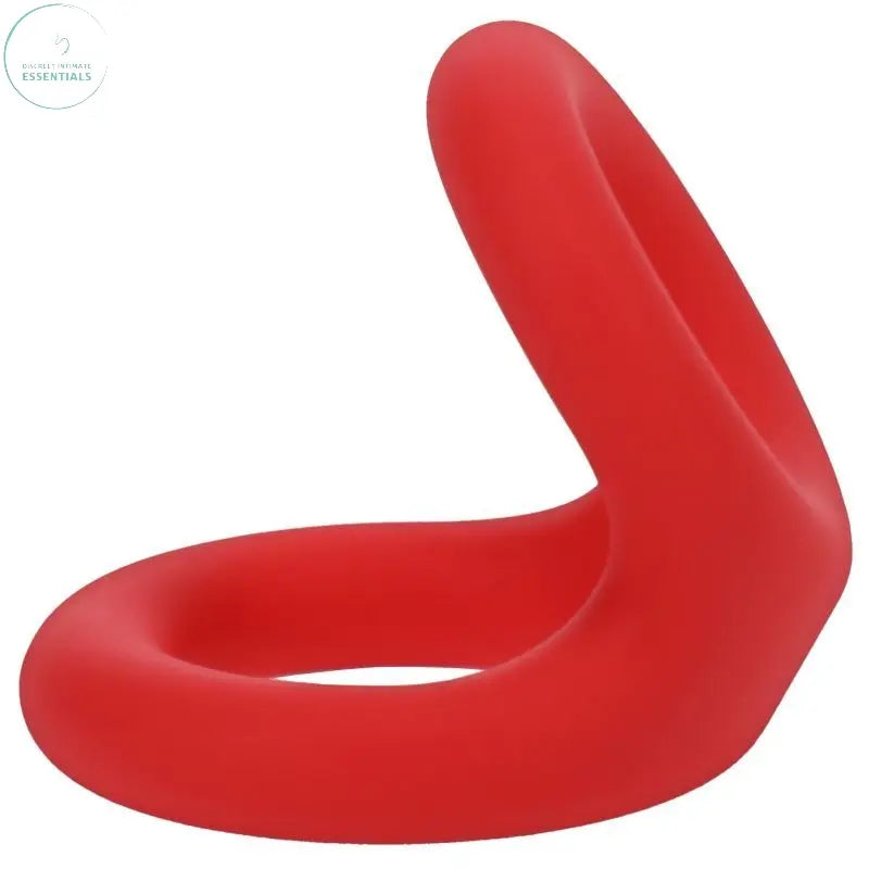 Affordable quality Uplift Silicone Cock Ring Crimson  from Tantus by Discreet Intimate Essentials with Discreet Delivery 