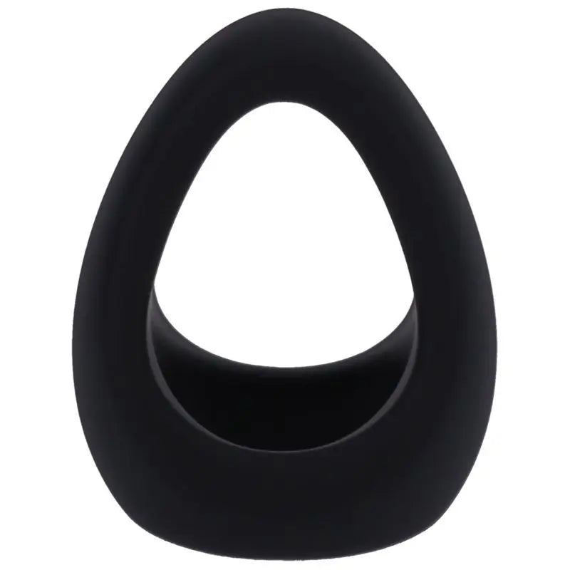 Stirrup Silicone Cock Ring Onyx Tantus Discreet Intimate Essentials.