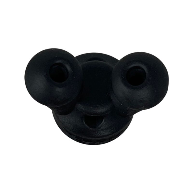 XTRM SNFFR double sniffing device showing a top view of the two-nose design for optimal airflow and comfort.