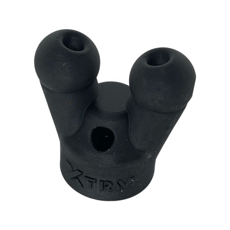 XTRM SNFFR double sniffing device featuring a unique two-nose design for enhanced circulation.
