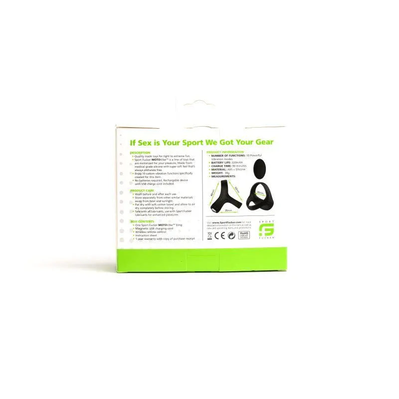 MOTOVibe Sling Cock Ring Sport Fucker Discreet Intimate Essentials.