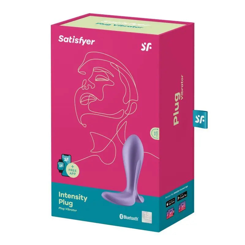 Satisfyer Intensity Plug Purple Satisfyer Discreet Intimate Essentials.