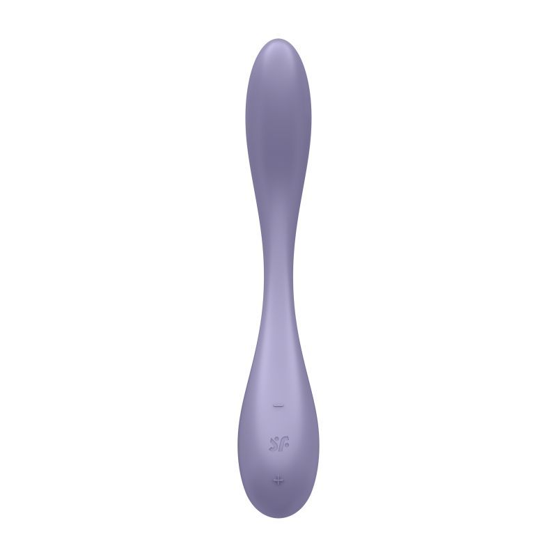 Satisfyer G-Spot Flex 5+ Lilac, a G-Spot vibrator with app control for enhanced stimulation.