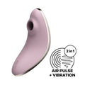 Satisfyer Vulva Lover 1 Violet, a clitoral stimulation vibrator designed for intense pleasure and comfort.