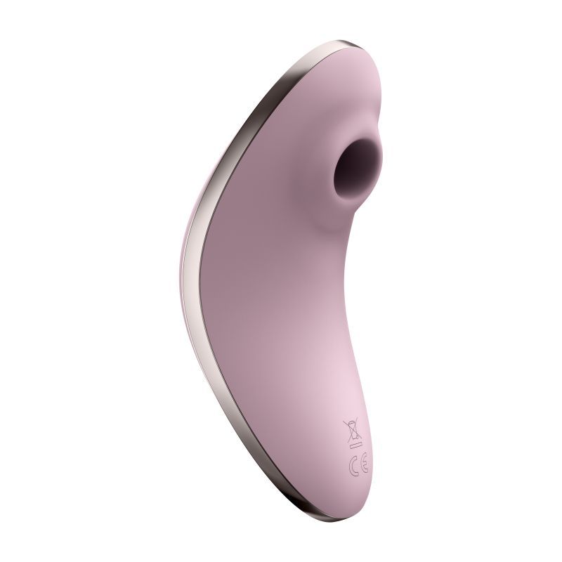 Satisfyer Vulva Lover 1 Violet, compact clitoral vibrator made of supple silicone for intimate essentials for her.