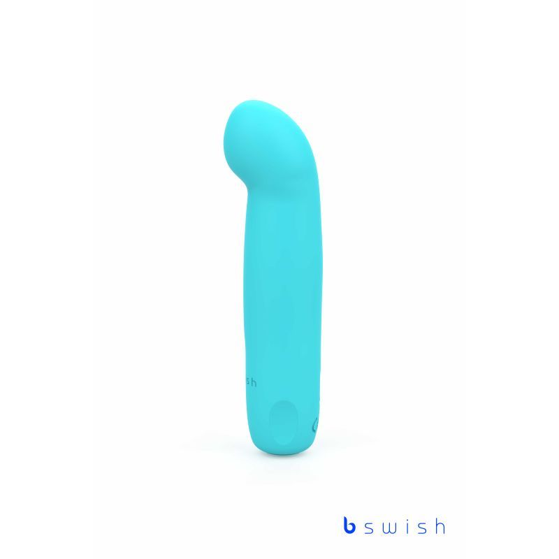 bcute curve infinite classic electric blue vibrator featuring a uniquely curved design for ultimate pleasure