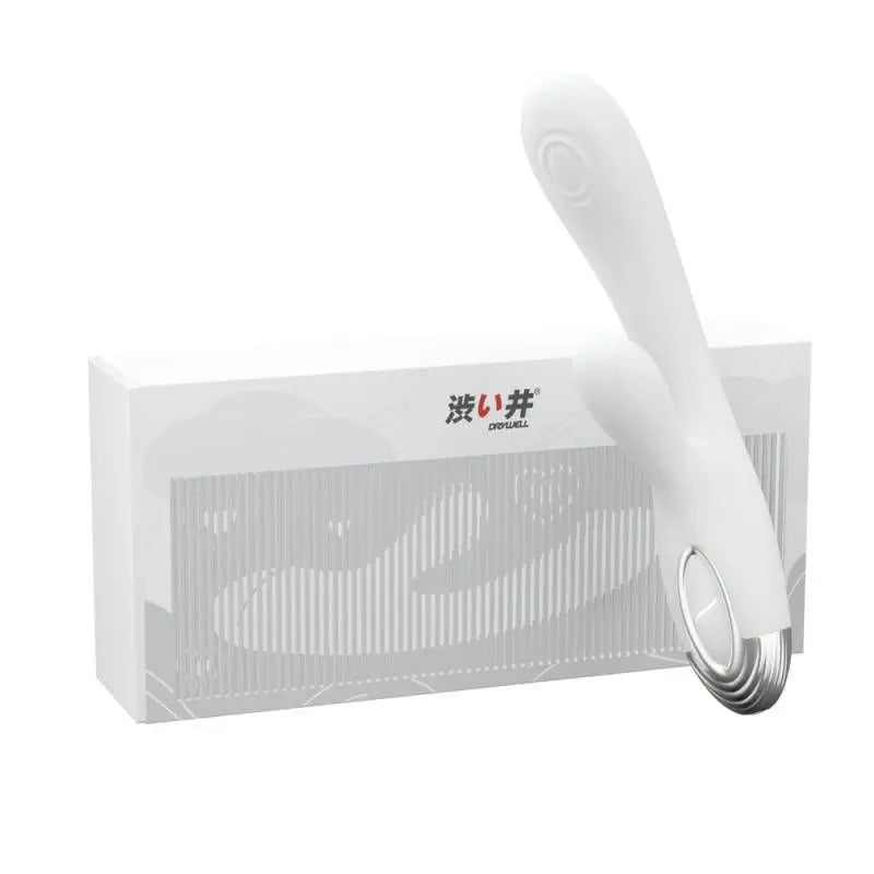 Pada Rabbit and G-Spot Pulsing Vibrator White Drywell Discreet Intimate Essentials.