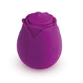 Skins Rose Buddies The Rose Twirls, a purple clitoral stimulation rose toy designed for intimate pleasure and relaxation.