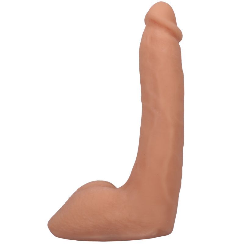 Codey Steele Ultraskyn dildo with realistic texture and removable suction cup.