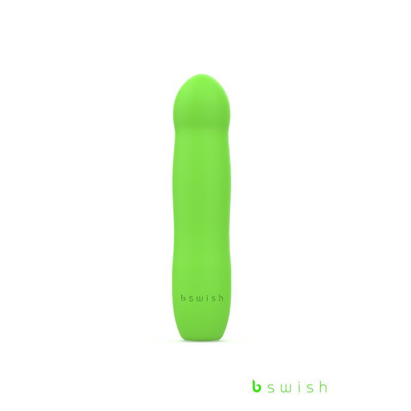 Bdesired Infinite Deluxe Paradise Green USB rechargeable waterproof vibrator for intense pleasure and satisfaction.