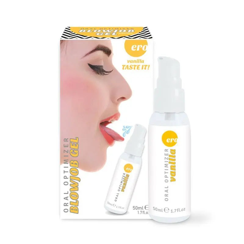 Oral Optimizer Blowjob Gel Vanilla 50ml Hot Ero Discreet Intimate Essentials.