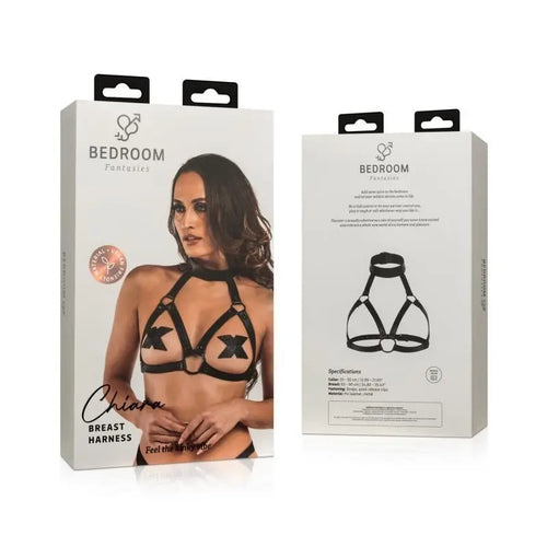 Chiara Bondage Harness Black Bedroom Fantasies Discreet Intimate Essentials.
