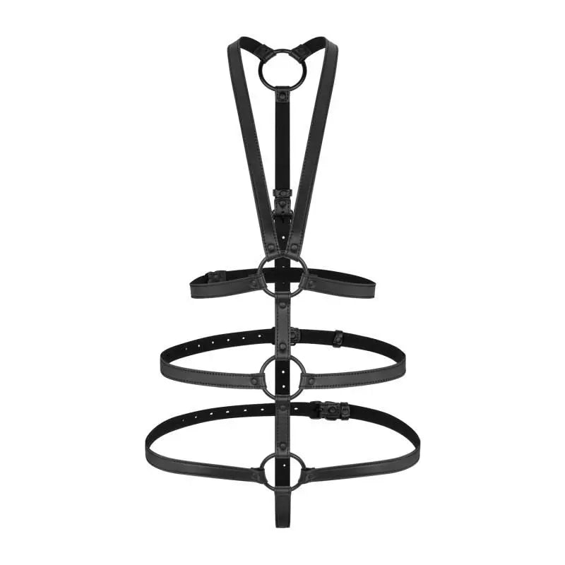 Vera Bondage Harness Black Bedroom Fantasies Discreet Intimate Essentials.