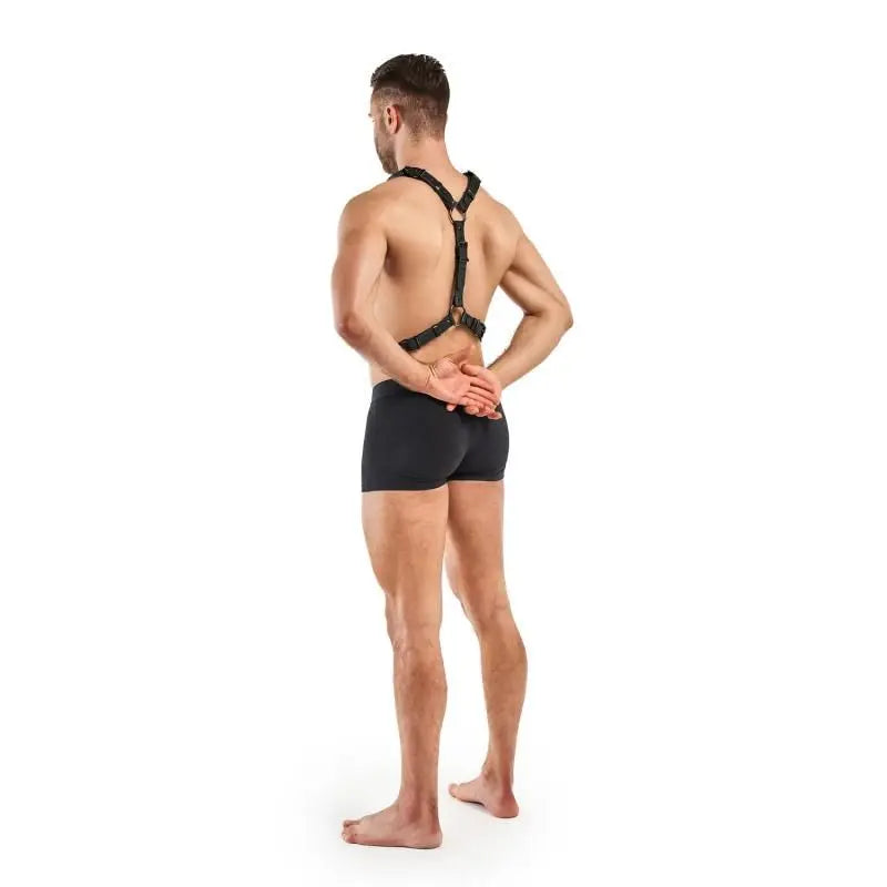 Max Bondage Harness Black Bedroom Fantasies Discreet Intimate Essentials.