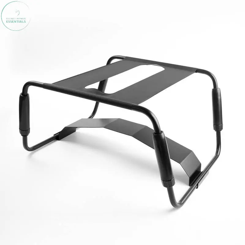 Affordable quality Sex Chair Adjustable Height Black w Arch Bridge  from Daytona by Discreet Intimate Essentials with Discreet Delivery 