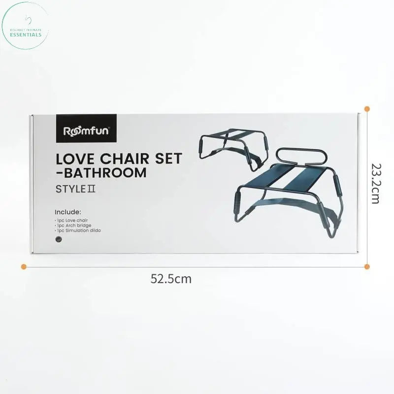Affordable quality Sex Chair Adjustable Height Black w Arch Bridge  from Daytona by Discreet Intimate Essentials with Discreet Delivery 