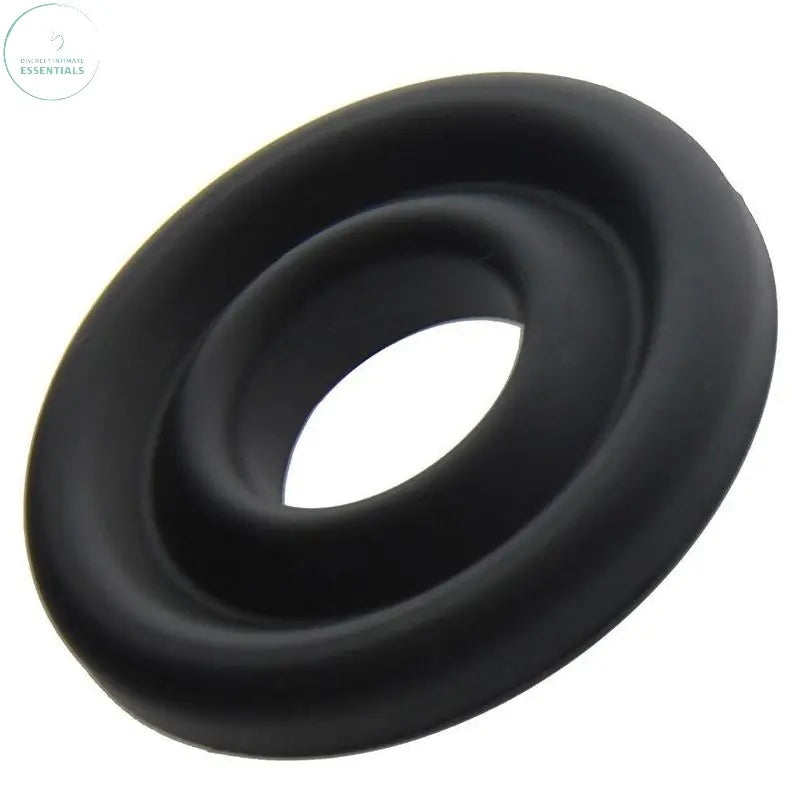 Affordable quality Silicone Donut Cushion Black for Pump Cylinder 2.15in - 2.5in Dia  from LuvPump by Discreet Intimate Essentials with Discreet Delivery 