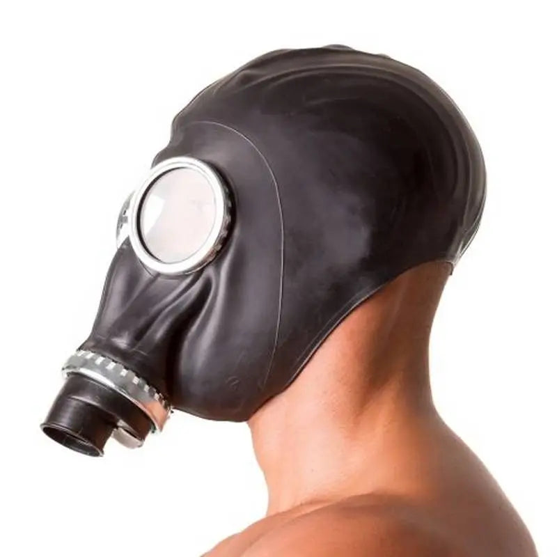 Classic 80s Fetish Rubber Gas Mask XTRM Discreet Intimate Essentials.
