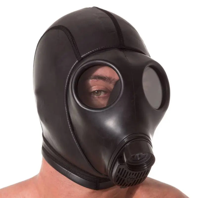 Neoprene Gas Mask Hood XTRM Discreet Intimate Essentials.