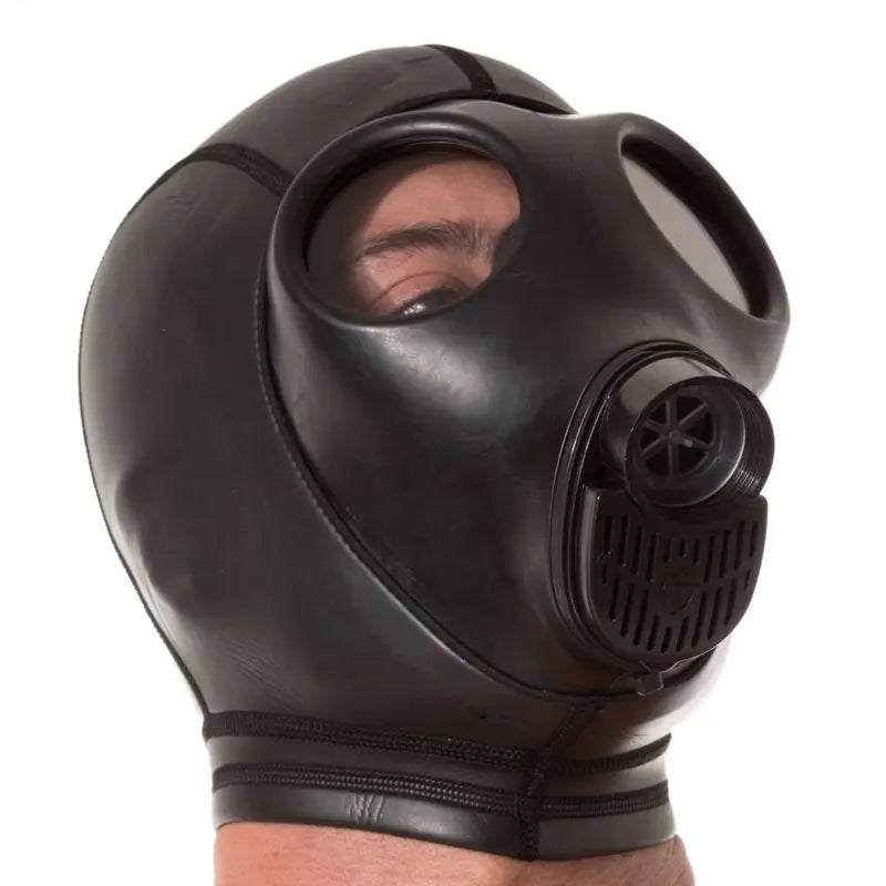 Neoprene Gas Mask Hood XTRM Discreet Intimate Essentials.