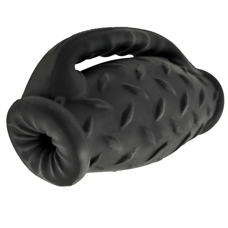 Affordable quality Masterjack Double Penetration JO Black Ice  from OxBalls by Discreet Intimate Essentials with Discreet Delivery 