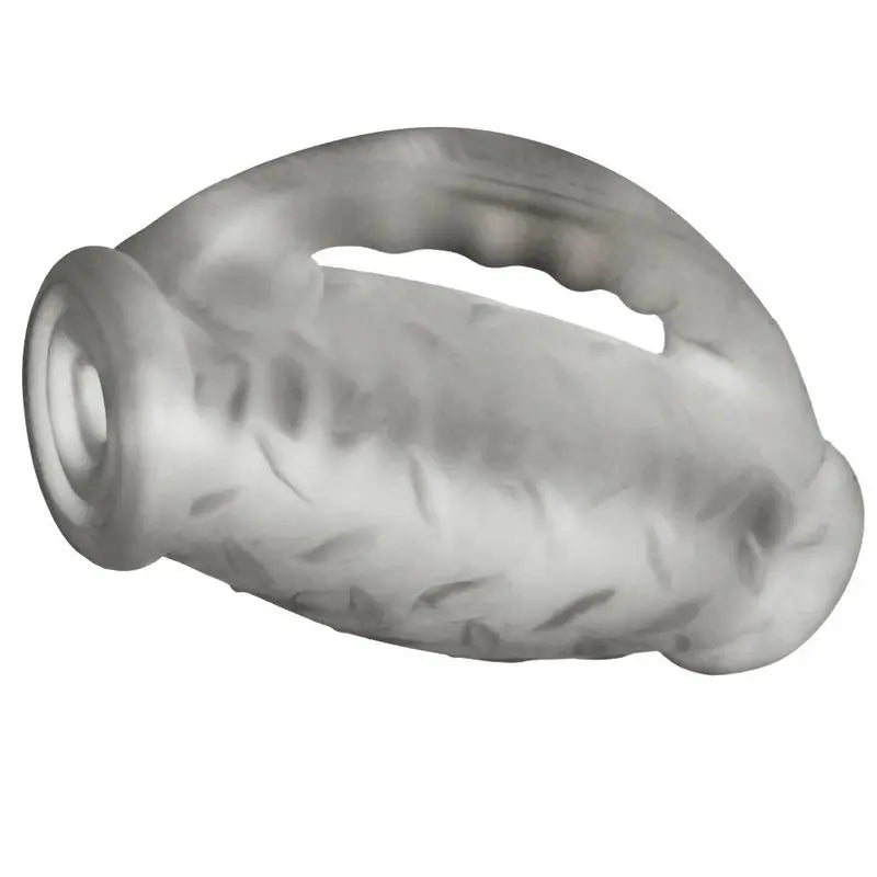 Affordable quality Masterjack Double Penetration JO Clear Ice  from OxBalls by Discreet Intimate Essentials with Discreet Delivery 
