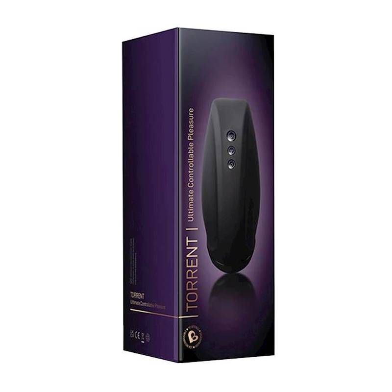 Torrent Air Tech Masturbator box showcasing air pressure masturbator features and controls.