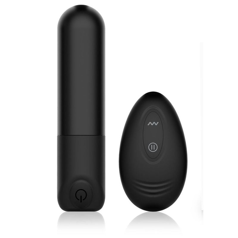 SXE Ricardo Remote Control Bullet Vibrator with sleek design and remote control for intimate essentials.