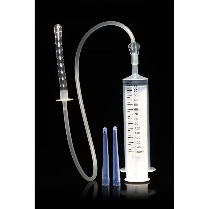 Enema Syringe With Attachments CleanStream Discreet Intimate Essentials.