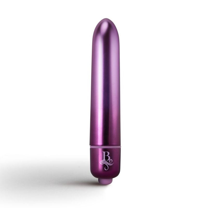 Boudoir Parlour Prince Bullet waterproof bullet vibrator in sleek purple finish for precision stimulation
