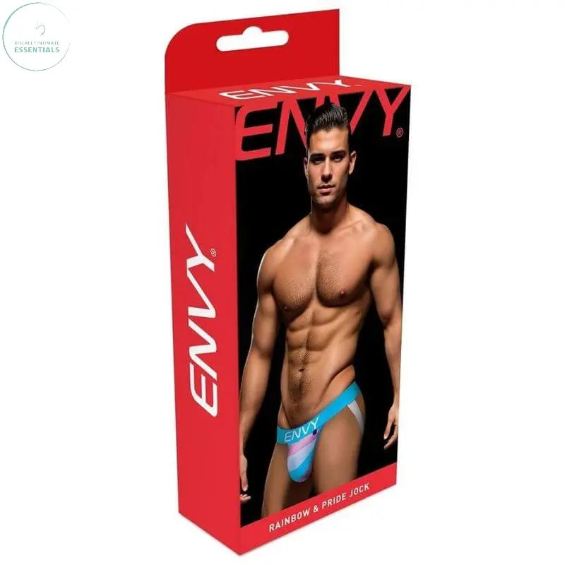 Affordable quality Cool Colour Jock Blue  from Envy by Discreet Intimate Essentials with Discreet Delivery 