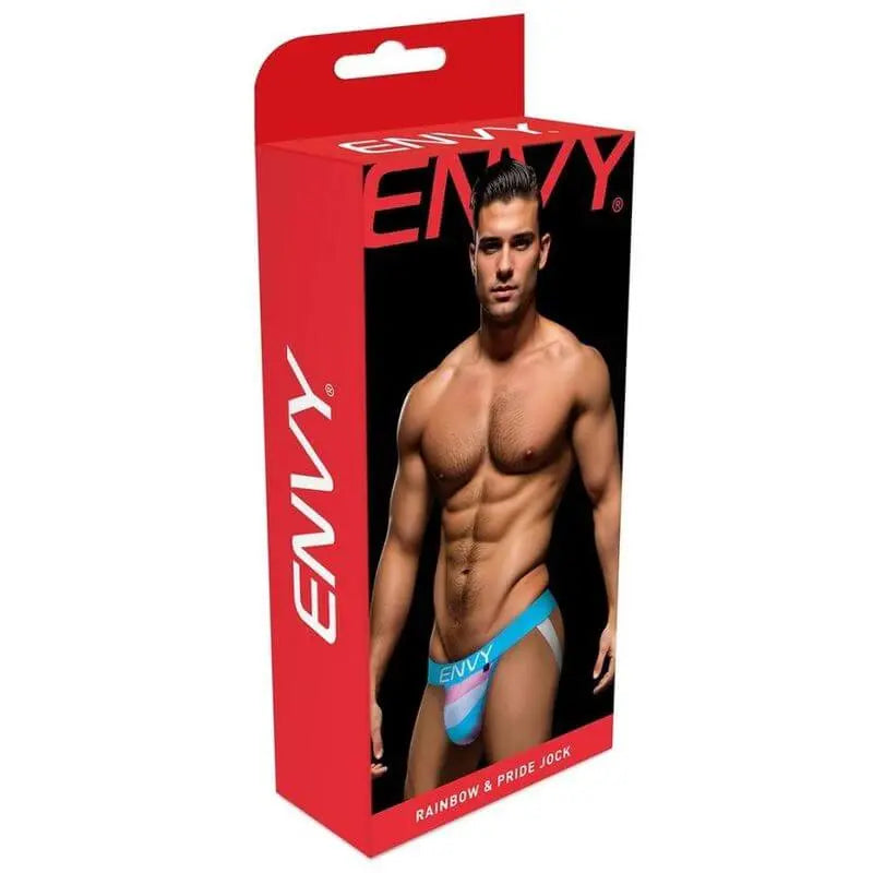 Affordable quality Cool Colour Jock Blue  from Envy by Discreet Intimate Essentials with Discreet Delivery 