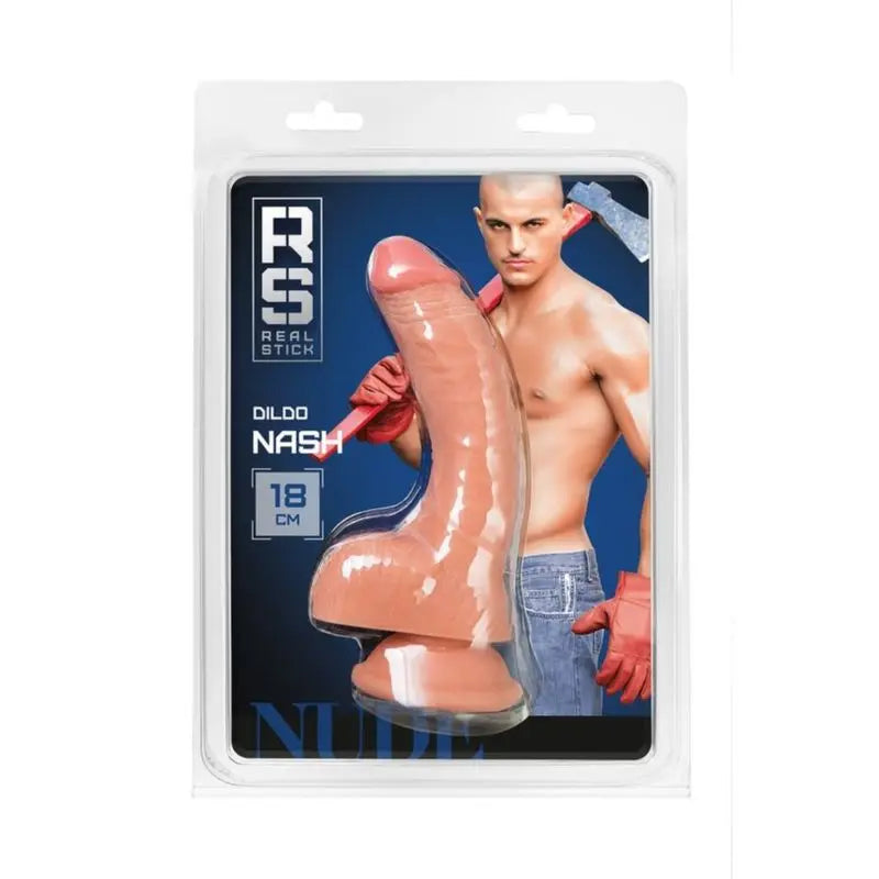 RealStick Nude Dildo Nash Real Stick Discreet Intimate Essentials.
