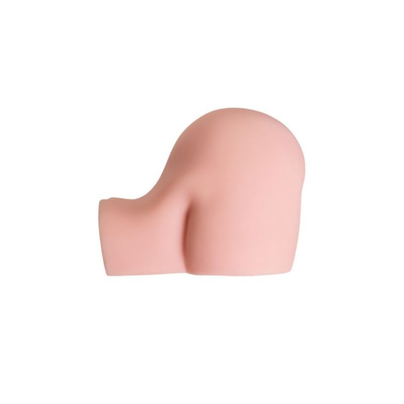Juicy butt masturbator Amanda, showcasing the realistic design of a perky bubble butt.