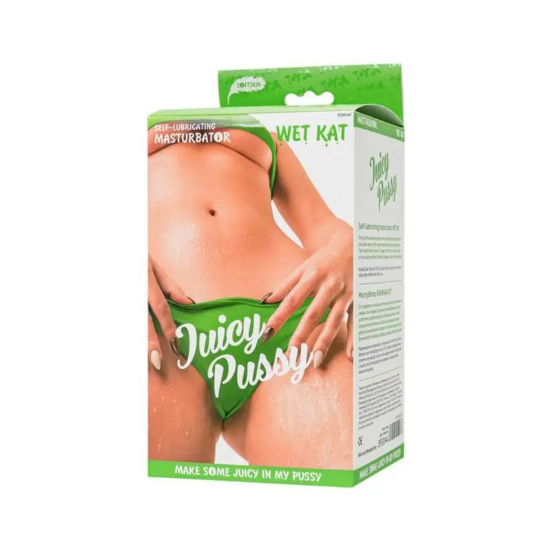 Affordable quality Self Lubricating Masturbator Wet Kat  from Juicy by Discreet Intimate Essentials with Discreet Delivery 