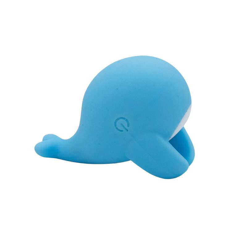 The Heavenly Humpback Finger Bullet Vibrator in blue, perfect for discreet and fun stimulation.