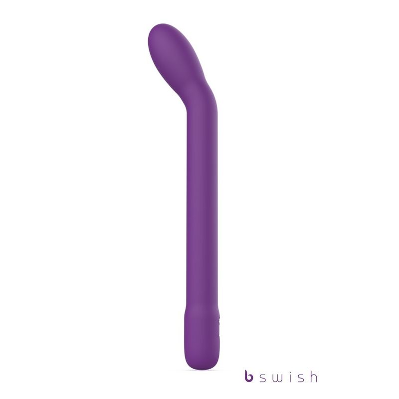 Bgee Infinite Classic Purple waterproof rechargeable silicone massager showcasing its sleek design and silicone finish.